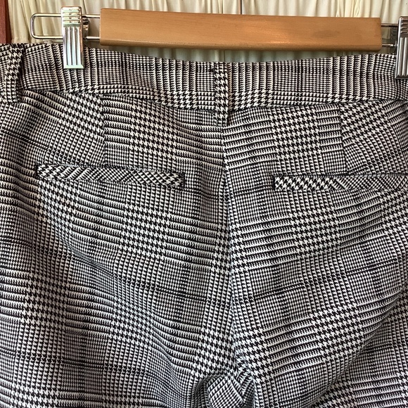 Express Columnist Woman’s Dress Pants Black and White Plaid Size 6R - Picture 3 of 6